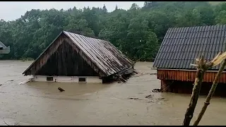 INUNDATII JUDEȚUL ALBA, ROȘIA MONTANĂ 🌧