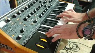 Michael Jackson Thriller - Every Note! Full Synth bass cover - Moog Sub 37 - by Ramiro Rey
