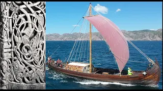 🔴Viking ship building in Norway - Part 9; Finishing the Meginhufr (Slow Film)