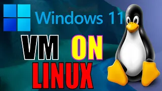 How To Install Windows 11 On Linux Using QEMU - Leaked ISO - Best Performance On Low End PC