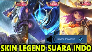SKIN LEGEND PAKAI BAHASA INDONESIA ! GILA KEREN BANGAT,BOS ! - Mobile Legends Bang Bang