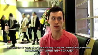 Patrick Chan interview (between SP and FS of 2016 4CC)