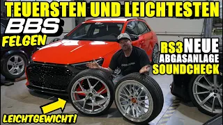 Unser RS3 8Y mit den leichtesten und teuersten BBS Felgen...