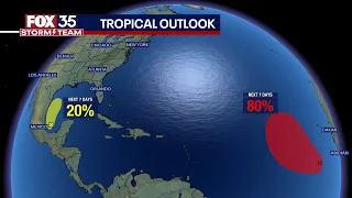 Will a tropical depression form in the Atlantic?