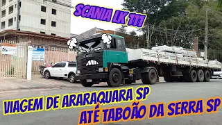 Viagem de Araraquara SP até Taboão da Serra SP... fiquei estressado no pedágio da Bandeirantes!