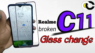 Realme c11 touch glass replacement,