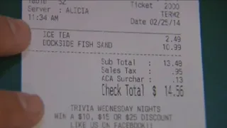 Restaurants adding 'inflation' fee to bill