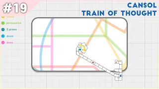 [ADOFAI custom#19] Cansol - Train of Thought (None VFX)