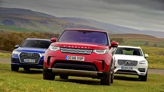 2017 Audi Q7 TDI vs 2017 Volvo XC90 D5 vs 2017 Land Rover Discovery  Sd4