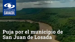 Continúa la puja entre el Meta, Caquetá y Guaviare por el municipio de San Juan de Losada