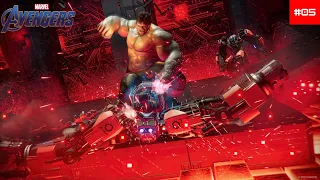 Hulk Finding iron man  // Marvel Avengers // Walk-through Gameplay #05