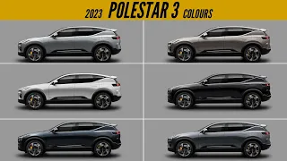 2023 Polestar 3 SUV - All Color Options - Images | AUTOBICS