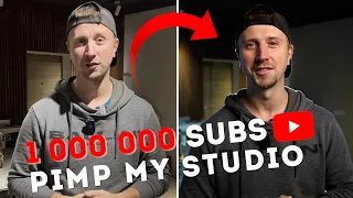 1 000 000 Subs YouTuber Studio Upgrade