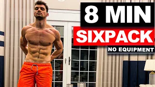 8 Min. Perfektes Sixpack-Workout // Fettverbrennung zu Hause!! | velikaans