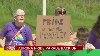 Hours after judge upheld permit denial, Aurora Pride Parade back on