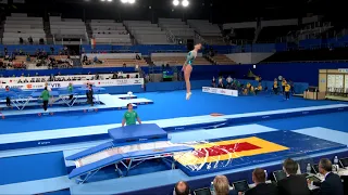 ROBINSON Cheyanna (AUS) W - 2019 Trampoline Worlds, Tokyo (JPN) - Qualification Double Mini R1