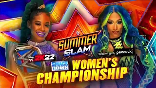 BIANCA BELAIR VS ZELINA VEGA | SMACKDWON 6 AGU 2021 (1/2 )