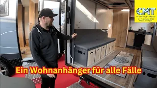 Wohnanhänger für alle Fälle 🔥 Der König X-TRAILER | Multifunktional