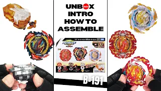 Unbox B-191 Overdrive Special Starter/Tutorial/How To Assemble Dangerous Belial, Prominence Phoenix