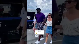 Michael Jordan at a racetrack in Nashville 🏎 #shorts