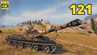 World of Tanks 5 Kills 10,8k damage 121 | 4K Video | - My battle My rules