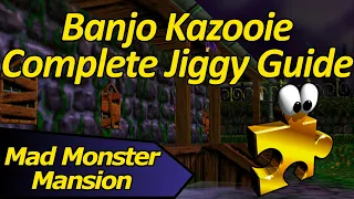 How to Collect all Jiggies in Mad Monster Mansion - Banjo Kazooie Complete Jiggy Guide