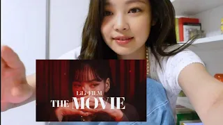 JENNIE KIM REACTS TO LILI'S FILM(THE MOVIE)  [FAKE SUBBED]