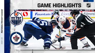 Oilers @ Jets 2/19 | NHL Highlights 2022