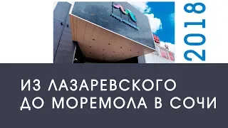 Поездка в Сочи к моремолу ноябрь Лазаревское 2018