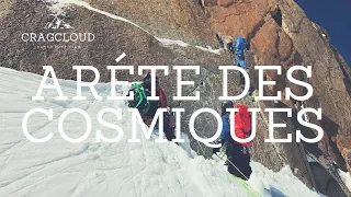 Alpine Climbing: Arête des Cosmiques (Cosmique Ridge) near Chamonix Mont Blanc