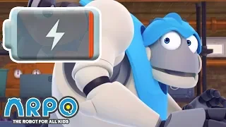 Low Battery ARPO - ARPO the Robot | | Cartoons for Kids | Robot Kids Animation Series