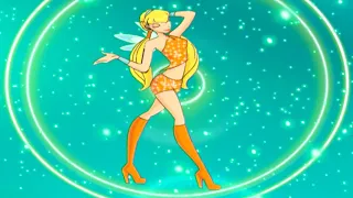 Stella transforms and no one cares | Winx Club Clip