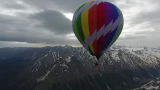 Elbrus, first flight from Dombay