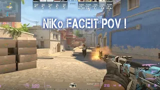 NiKo PLAYS FIRST CS2 FACEIT MATCH🔥(MIRAGE POV)