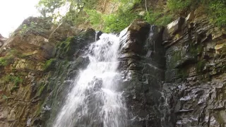 Carpathian waterfall