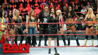 Stephanie McMahon announces the first-ever Women's Royal Rumble Match: Raw, Dec. 18, 2017