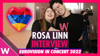 Rosa Linn "Snap" (Armenia 2022) Interview | Eurovision in Concert