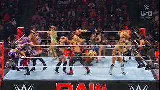 Women’s Battle Royal Eliminations RAW 2/19/24