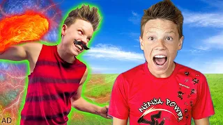 IMPOSTER PRANKS! ASHTON VS EVIL CLONE!