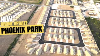Drone Tour of Phoenix Park Village 2 Homes [Real Estate]
