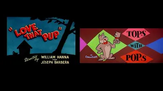 Tom and Jerry Love That Pup vs Tops With Pops (Cinemascope Remake) (Read Description)