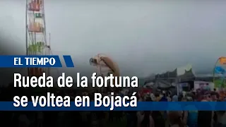 Rueda de la fortuna acabó con la diversión en un parque de Bojacá | El Tiempo