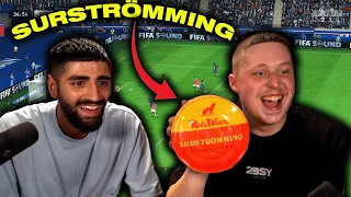 FIFA MATCH VERLIERER MUSS SURSTRÖMMING ESSEN | ACHTUNG! AGGRESSIONEN | Jordan & Semih