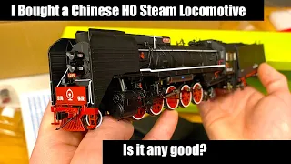 I Bought a Chinese HO Steam Locomotive - QJ 2-10-2 Unboxing