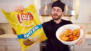 КАК приготовить чипсы Lays ! - Дженна Марблс