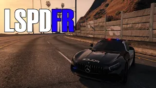 Auf STREIFE mit dem AMG! | LSPD:FR Let's Play GTA 5 Deutsch #02