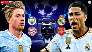 Man City v Real Madrid | Bayern v Arsenal | UEFA Champions League | LIVE Reaction & Watchalong