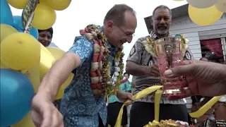 Fiji's Minister for Rural and Maritime Development commissions Muaivuso Water Project