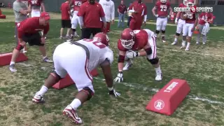 Oklahoma Drill at Spring Practice (03.29.13)