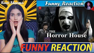 @Round2hell THE HORROR HOUSE   R2H | Funny Reaction by Rani Sharma